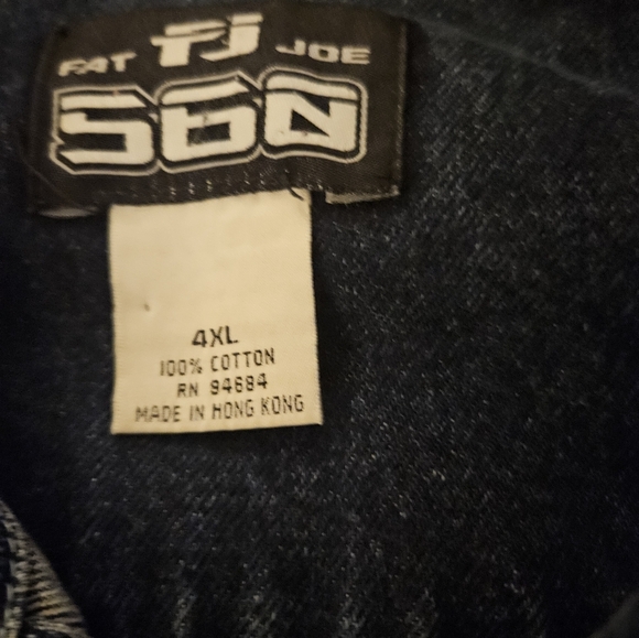 FJ 560 Men's Blue Denim Jacket #y2k #ventage #hiphop - Picture 3 of 10